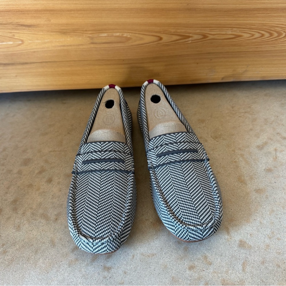 Rothy’s Driver in Iron Herringbone